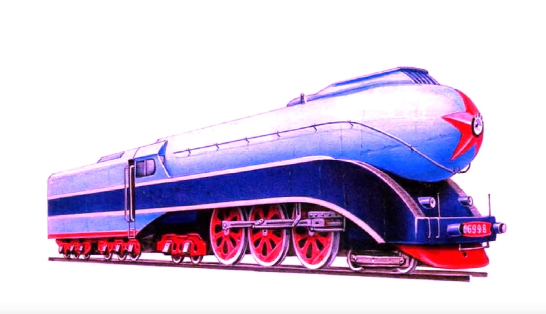 Streamlined Steam Locomotives/YouTube