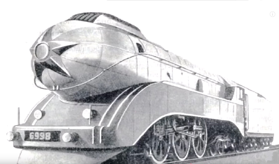 Streamlined Steam Locomotives/YouTube
