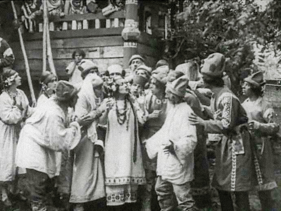 Alexandre Sanine, Iouri Jeliaboujski/Rous', 1918