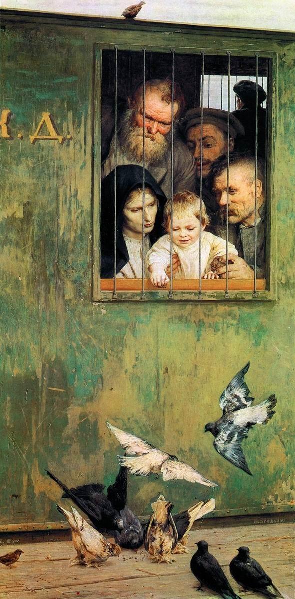 Nikolay Yaroshenko «Life is Everywhere». 1888 - State Tretyakov Gallery