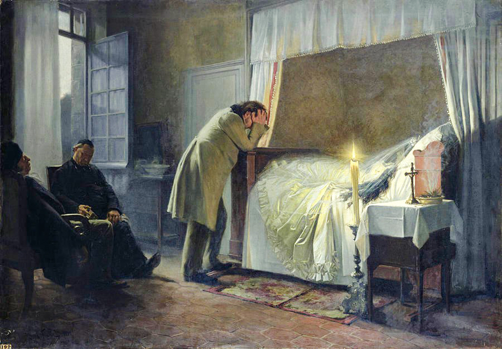 Смерть мадам Бовари. Public domain