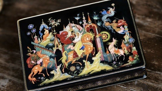 Палехские шкатулки