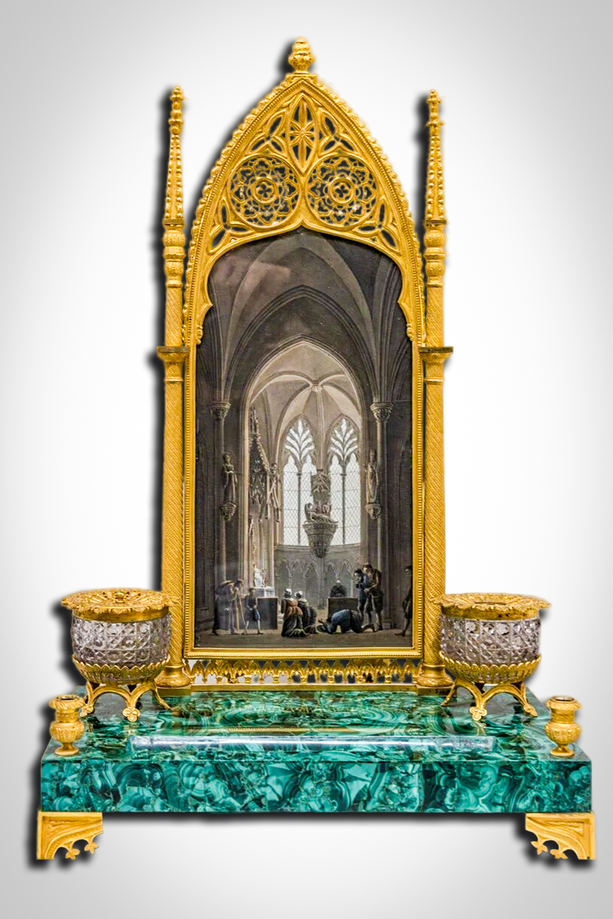 Малахитна мастионица, 1830-те