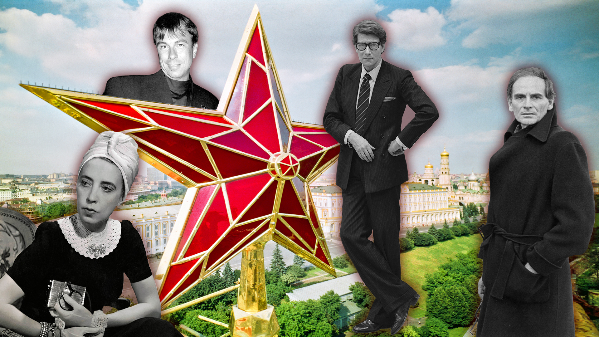 Gateway to Russia (Photo: Fredrich Baker/Conde Nast, Patrick McMullan, John Downing, PICOT/Gamma-Rapho/Getty Images, N.Rakhmanov/Sputnik )