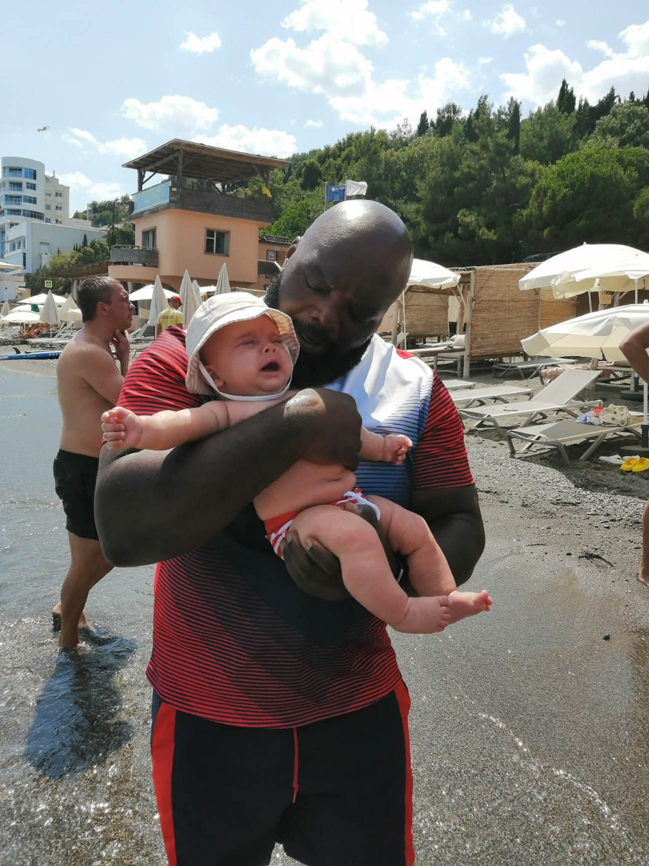Karl Patrick et son petit-fils