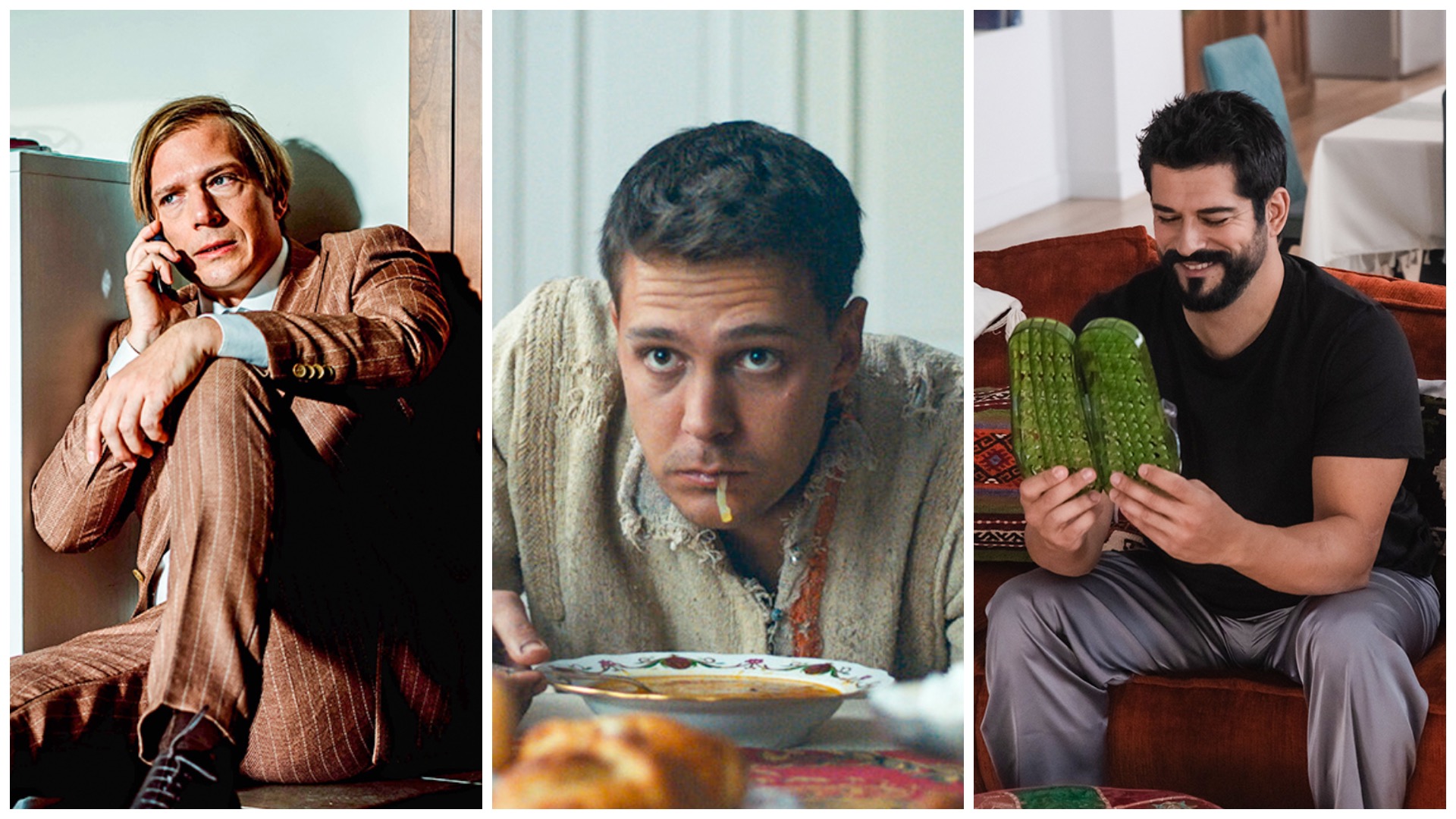 Anton Meguerditchev/Online-cinema START, Yellow, Black & White , 2022; Klim Chipenko/GMP KIT, MEM Cinema Production, Yellow, Black & White, 2019; Karen Zakharov/Bar Production, Ivi, 2024