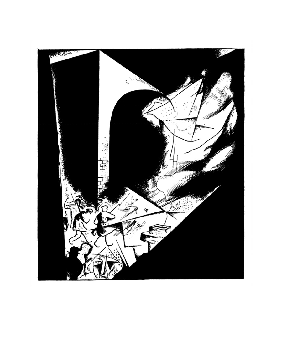 A. Blok «The Twelve»/drawings by Yu. Annenkov/Alkonost, 1918