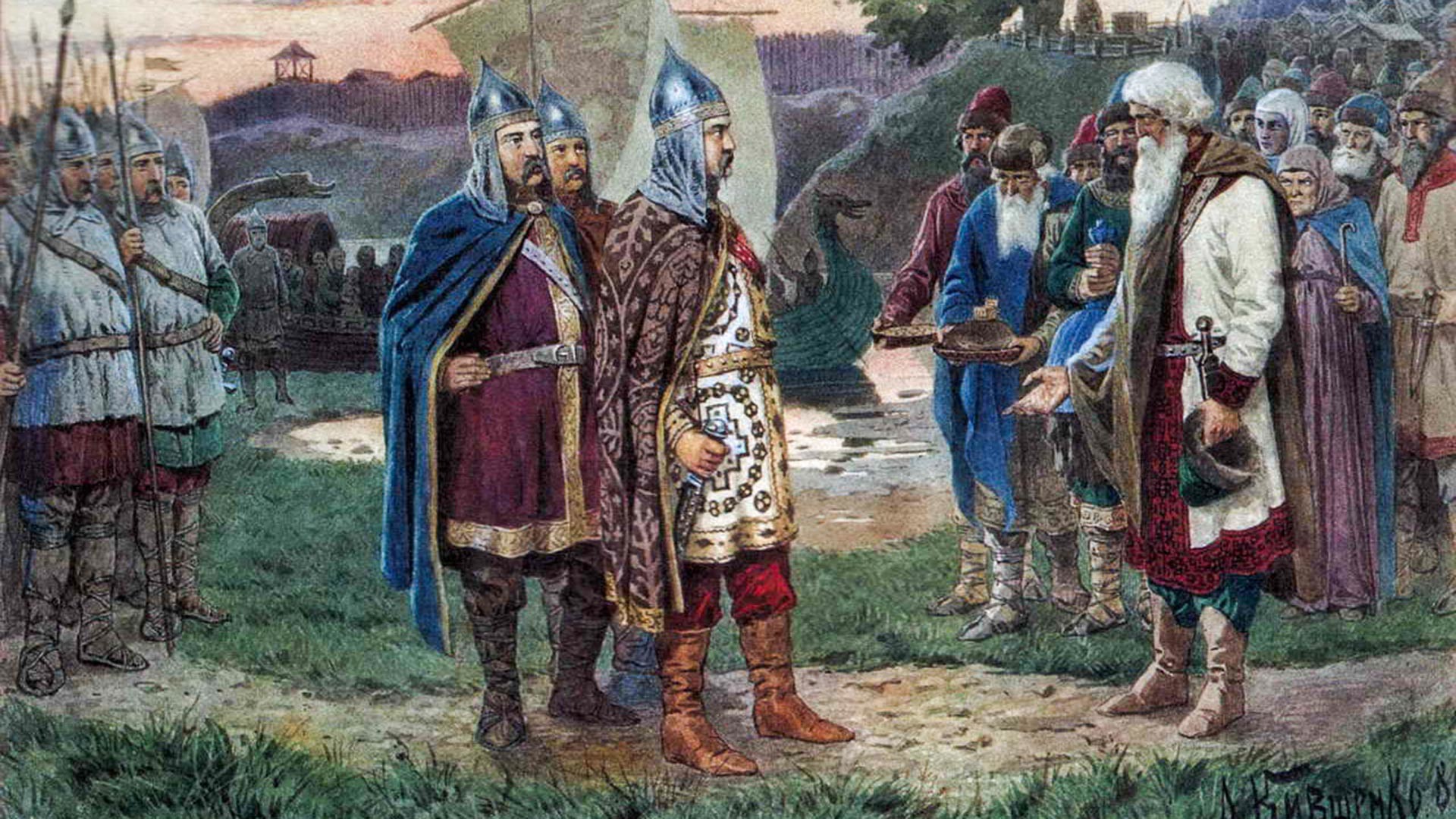 阿列克谢·基夫申科　绘