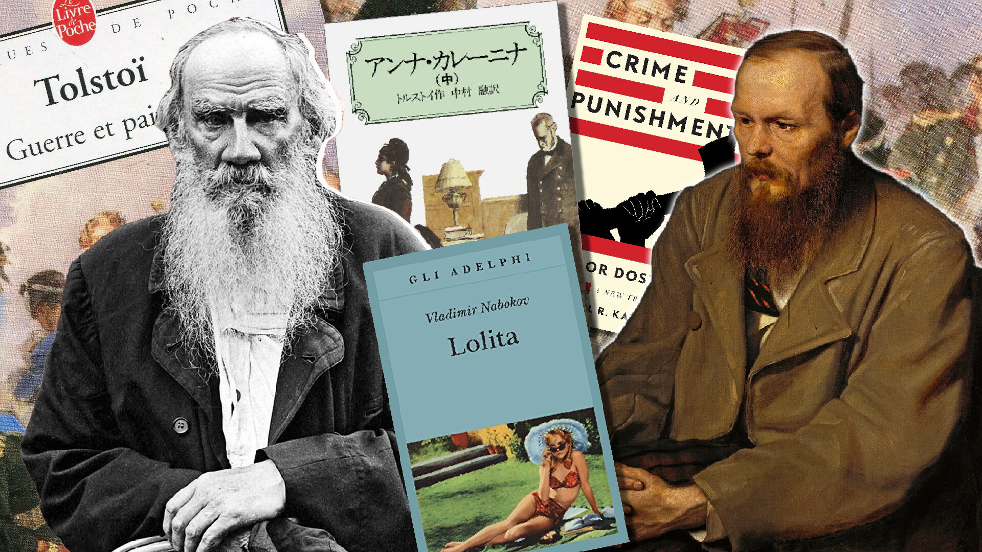 Gateway to Russia (Legion Media; Vasily Perov/Tretyakov Gallery; Liveright; Livre de Poche; Iwanami Shoten; Adelphi)