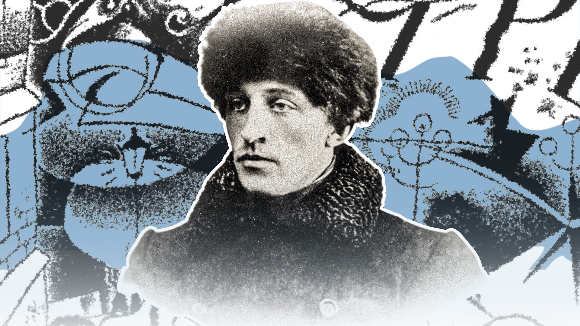 Fenêtre sur la Russie (Photo: Sputnik; Alexandre Blok. Les Douze/I. Annenkov/Alkonost, 1918)