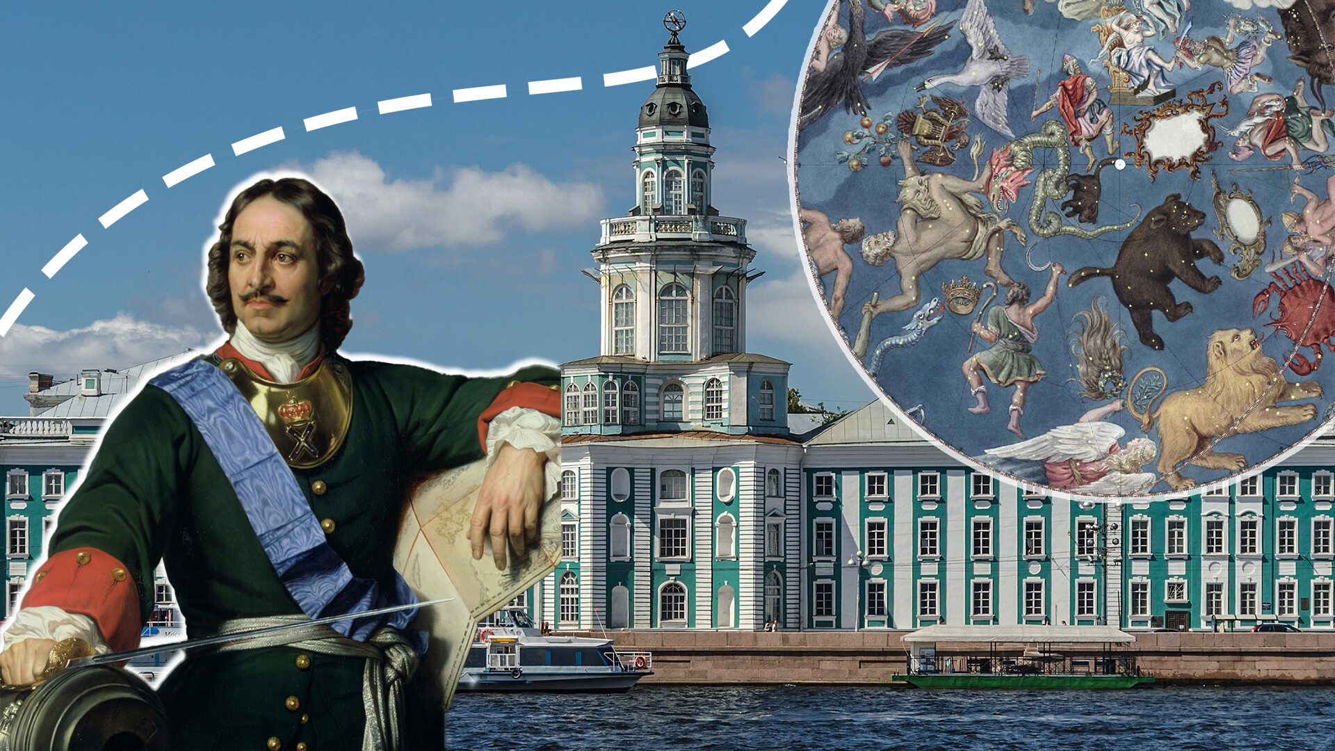 RT今日俄罗斯电视台《你好，俄罗斯》平台多语言编辑团队【照片元素来源：亚历克斯·«弗洛尔施泰因»·费奥多罗夫（CC BY-SA 4.0 协议授权使用）；保罗·德拉罗什/汉堡美术馆（1838）；俄罗斯科学院彼得大帝人类学与民族学博物馆】