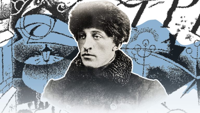 Gateway to Russia (Photo: Sputnik; A. Blok «The Twelve»/drawings by Yu. Annenkov/Alkonost, 1918)