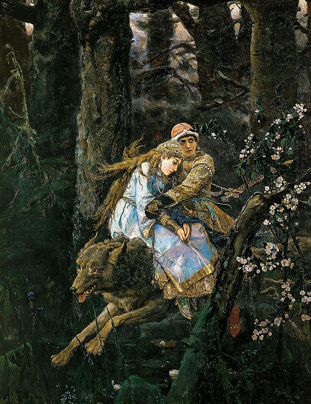 «Ivan Tsarevich on the Gray Wolf» Viktor Vasnetsov/Tretyakov Gallery