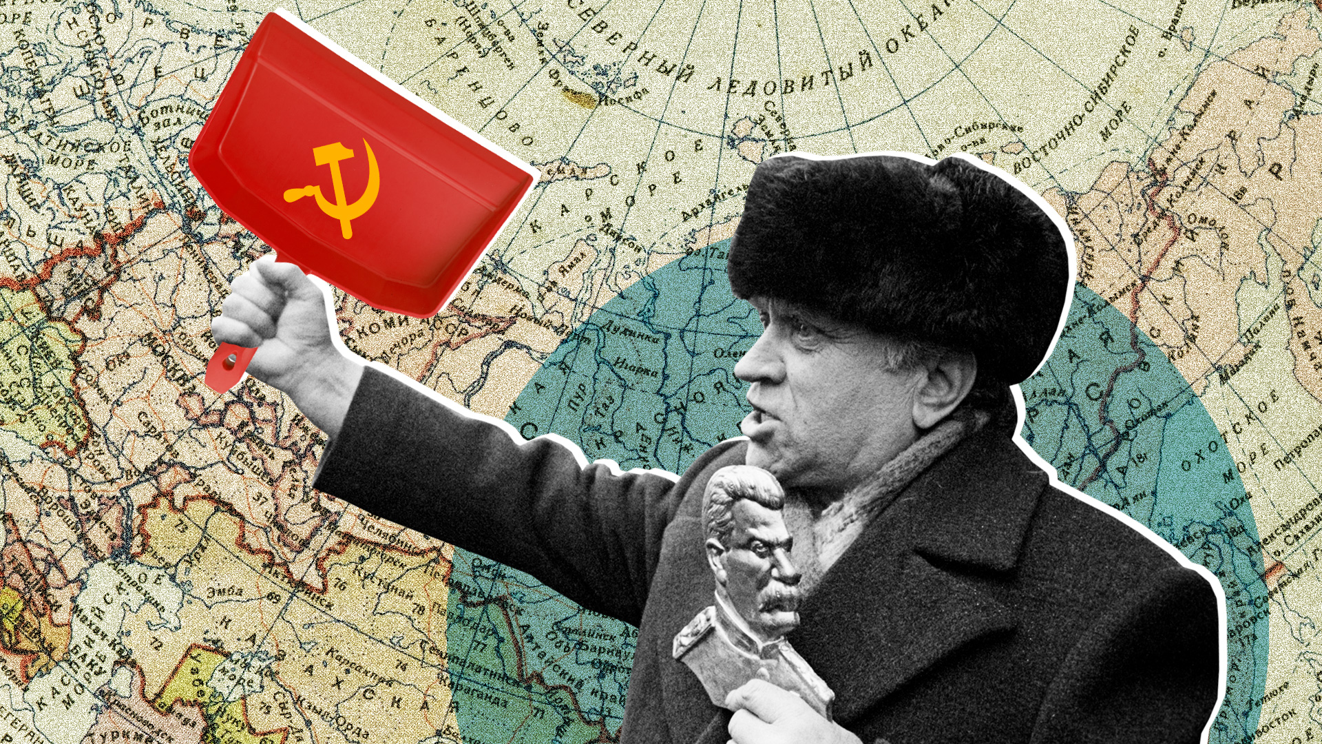 Kira Lisitskaya (Photo: V. Fedorenko/Sputnik; Freepik.com; Public domain)