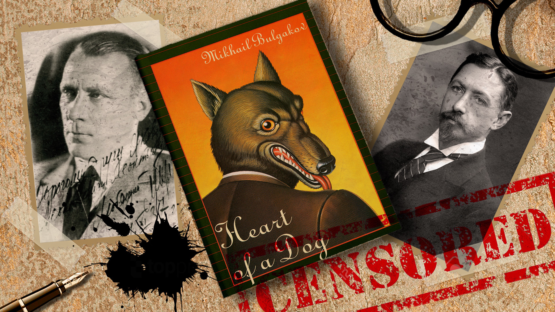 《你好，俄罗斯》平台多语种编辑团队【照片元素内容：格罗夫出版社（Grove Press，1994）、公共资源、Freepik.com】