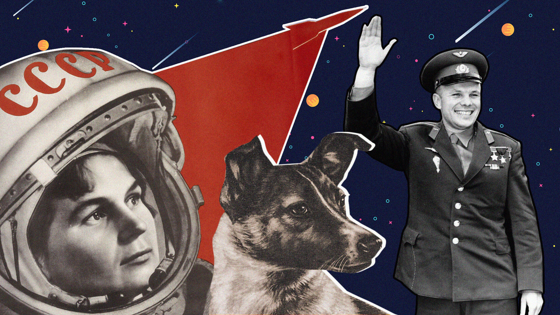 Kira Lisitskaya (Photo: Legion Media; Science & Society Picture Library/Getty Images)