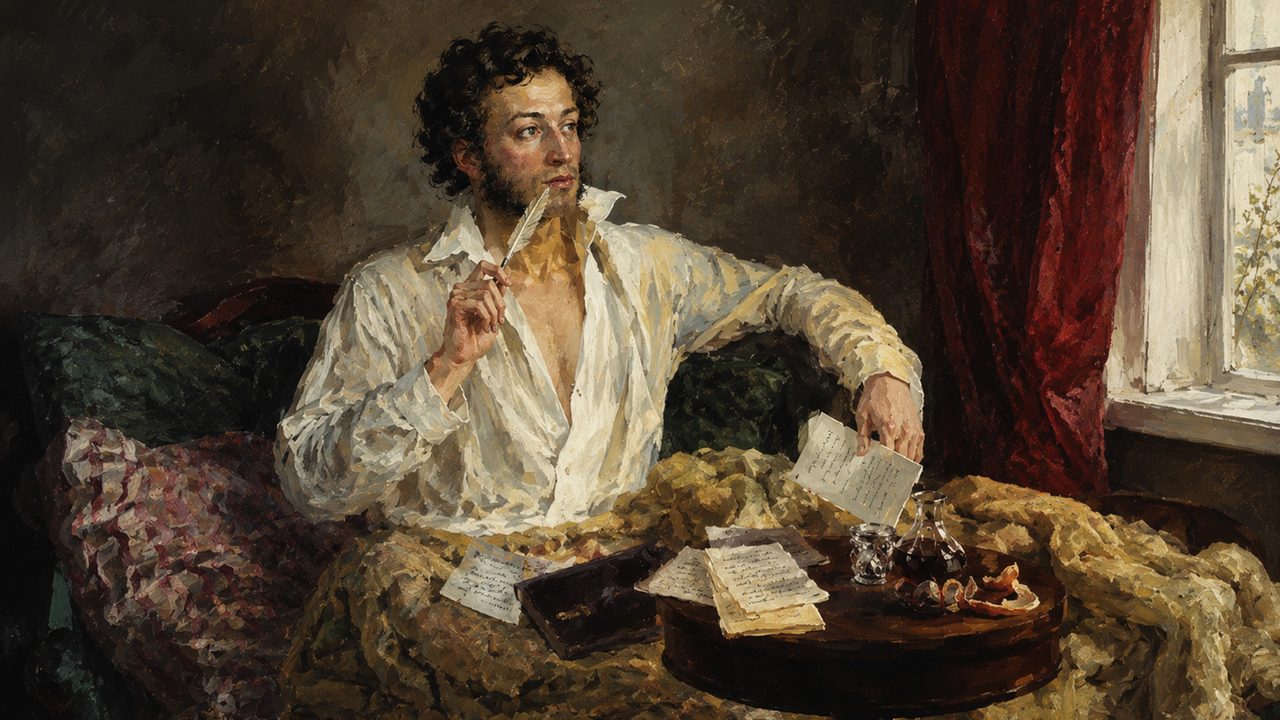 Fenêtre sur la Russie (Musée Pouchkine; OpenAI)