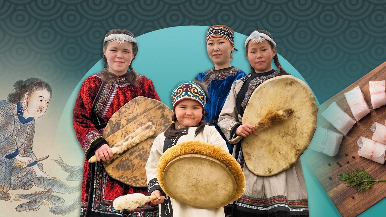 Fenêtre sur la Russie (Photo: Centre régional des arts populaires de Sakhaline; Legion Media; Créé par OpenAI)