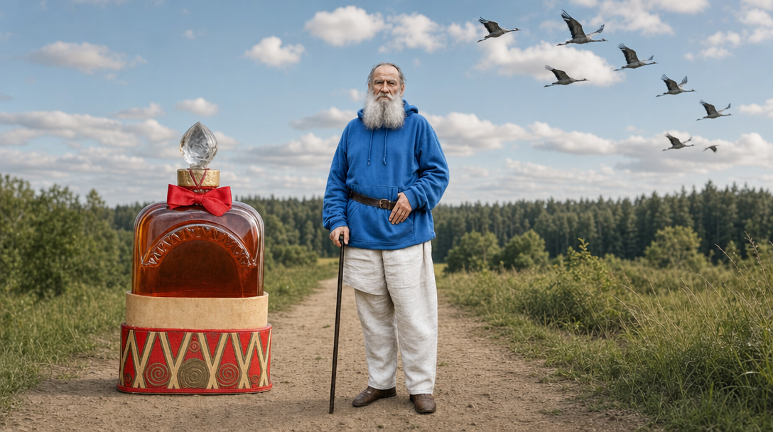 Gateway to Russia (Photo: Sofya Tolstaya/State Tolstoy Literary Museum; Vasily Kuzmichonok/Moskva Agency; Open AI)