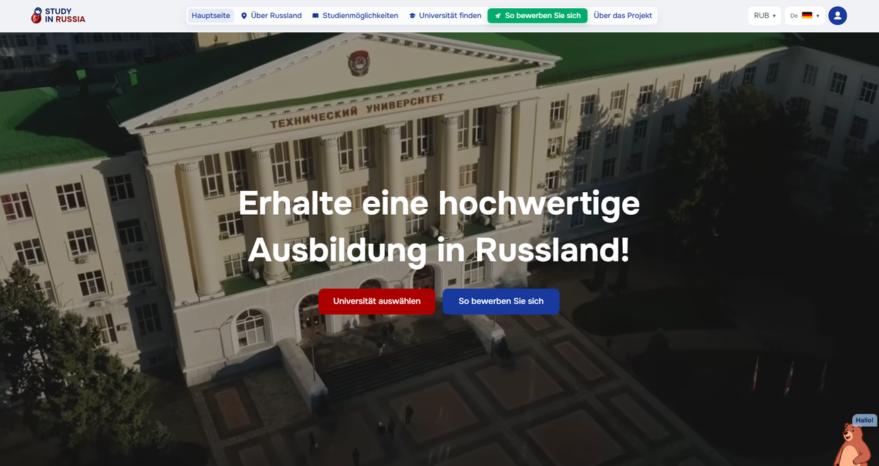 Study in Russia