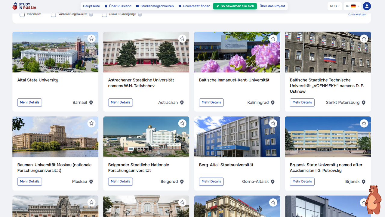 Study in Russia
