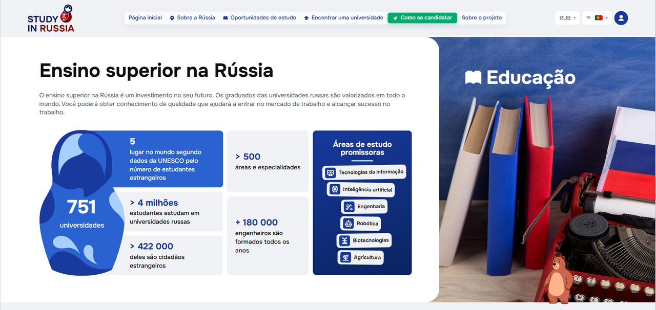 Study in Russia