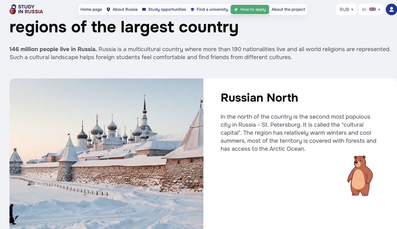 Study in Russia